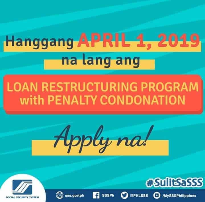 SSS Cebu offices to accept loan condonation applications until April 1 ...