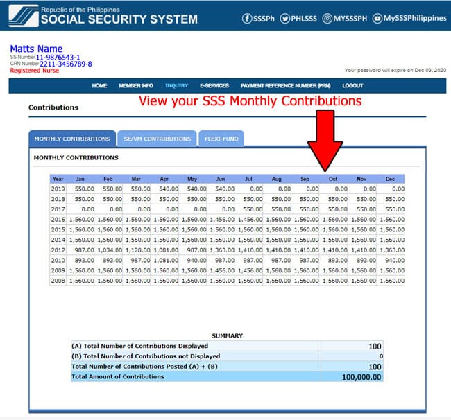 SSS Online Registration and Steps to Check SSS Your Contribution Online