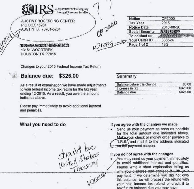 IRS Scam « Vesey and Weeks CPAs