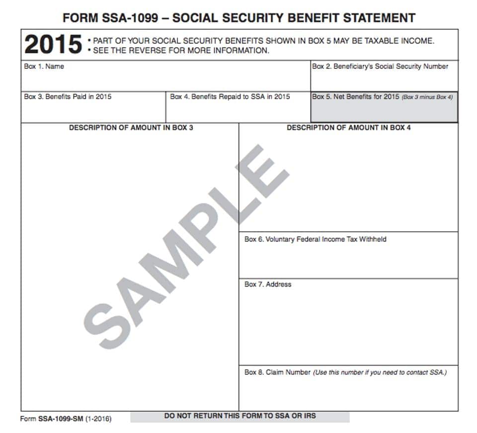 Did you receive your social security benefit statement for your tax ...